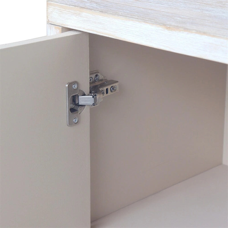 Credenza a 4 ante in legno stile rustico
