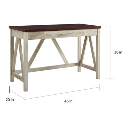 Scrivania A-Frame Paradise Hill di Middlebrook Designs
