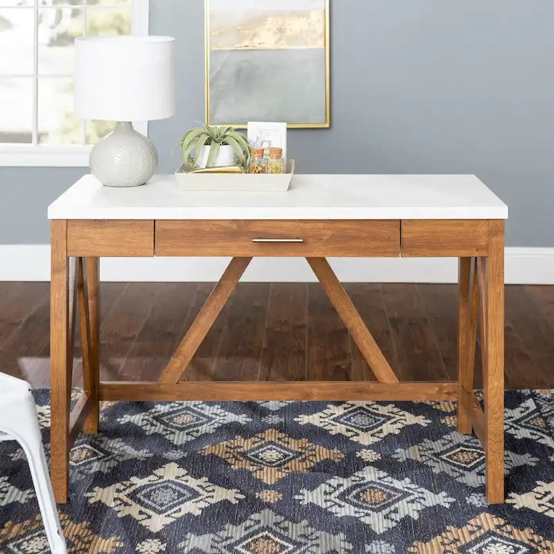 Scrivania A-Frame Paradise Hill di Middlebrook Designs