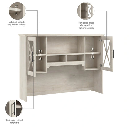 Lennox 60W Credenza rustica per scrivania e buffet di