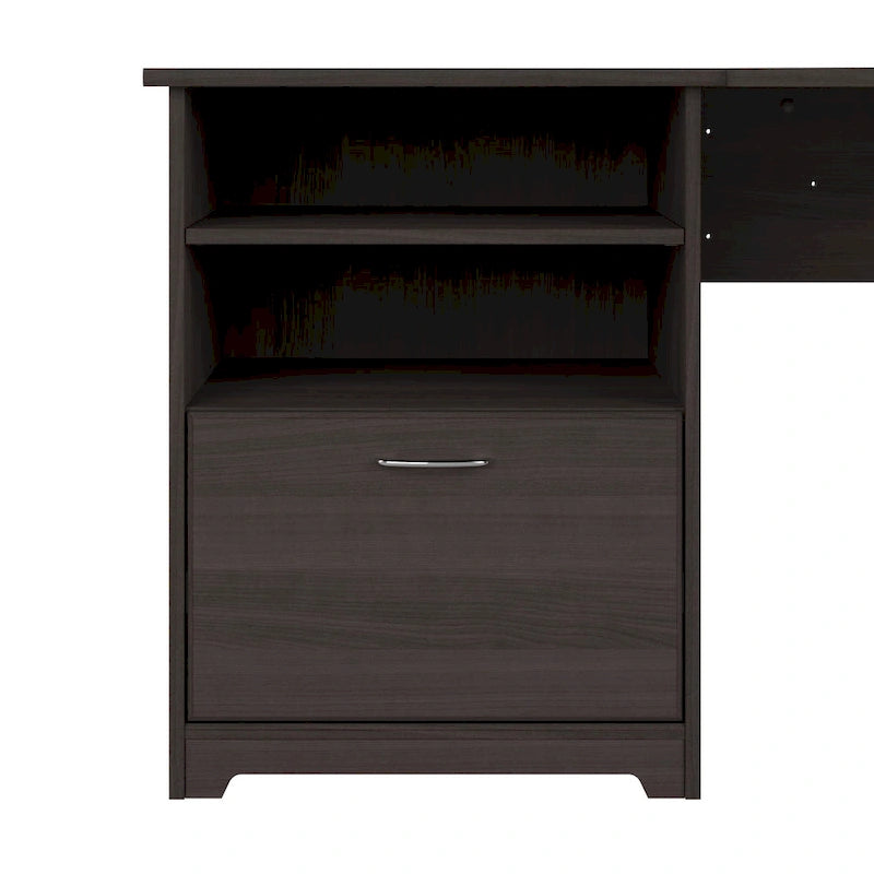 Scrivania ad angolo con portaoggetti Cabot da 60W per ufficio domestico