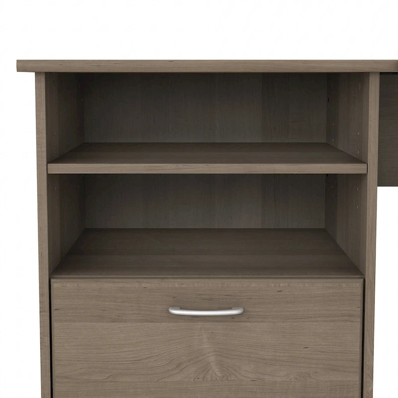 Scrivania ad angolo con portaoggetti Cabot da 60W per ufficio domestico
