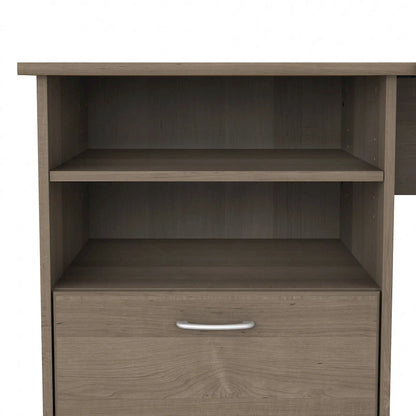 Scrivania ad angolo con portaoggetti Cabot da 60W per ufficio domestico