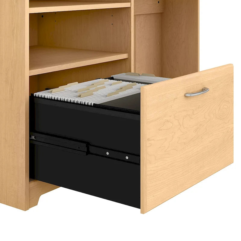 Scrivania ad angolo con portaoggetti Cabot da 60W per ufficio domestico
