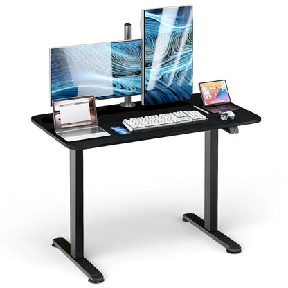 Scrivania elettrica Gymax regolabile in altezza per computer