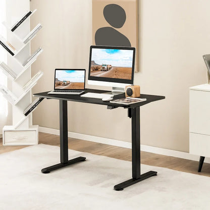 Scrivania elettrica Gymax regolabile in altezza per computer
