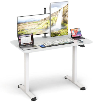 Scrivania elettrica Gymax regolabile in altezza per computer