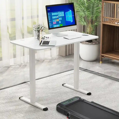 Scrivania elettrica Gymax regolabile in altezza per computer