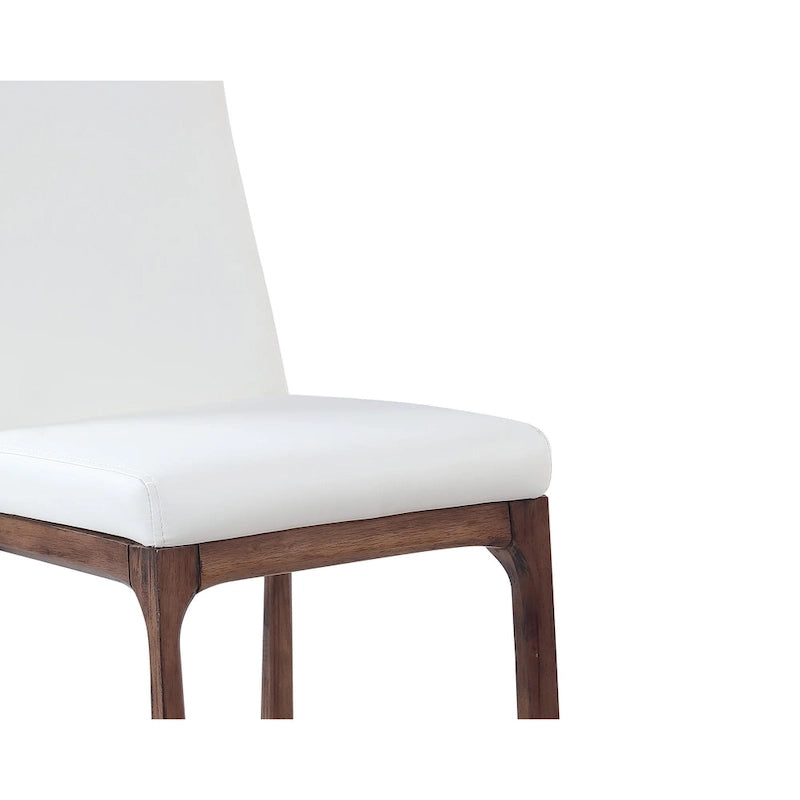 Sgabello da bancone moderno con base in legno massello