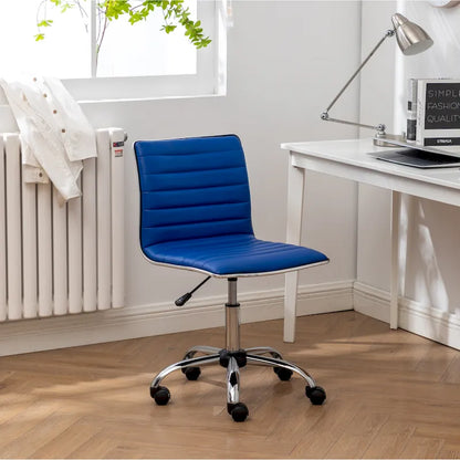 Sedia da ufficio moderna Lund in cromo