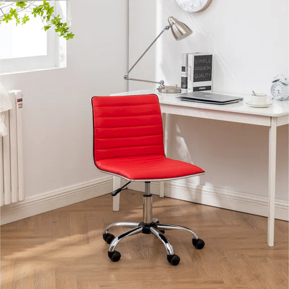 Sedia da ufficio moderna Lund in cromo