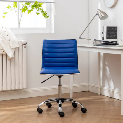 Sedia da ufficio moderna Lund in cromo