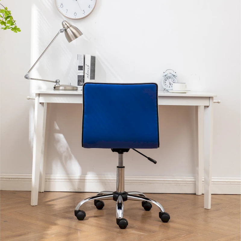 Sedia da ufficio moderna Lund in cromo