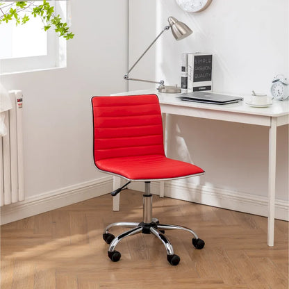 Sedia da ufficio moderna Lund in cromo