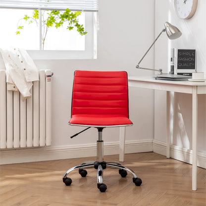 Sedia da ufficio moderna Lund in cromo