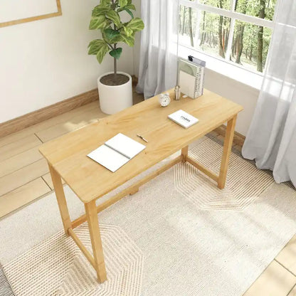 Scrivania semplice Plank and Beam - 47.25