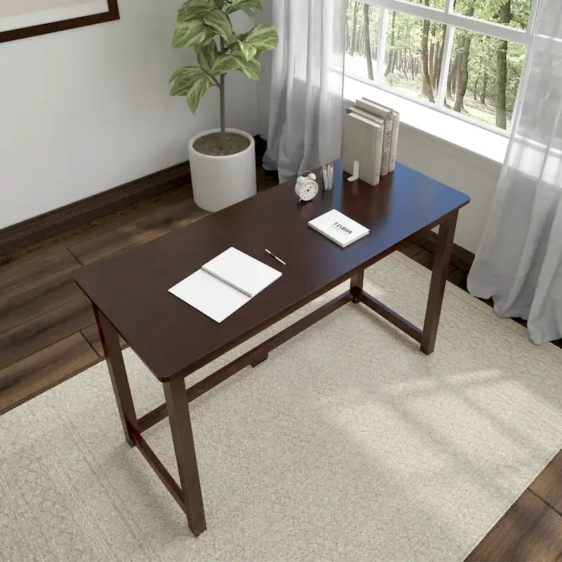 Scrivania semplice Plank and Beam - 47.25