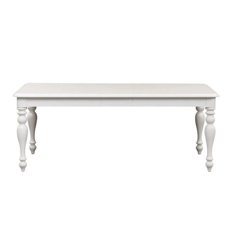 Tavolo rettangolare con gambe Summer House bianco ostrica