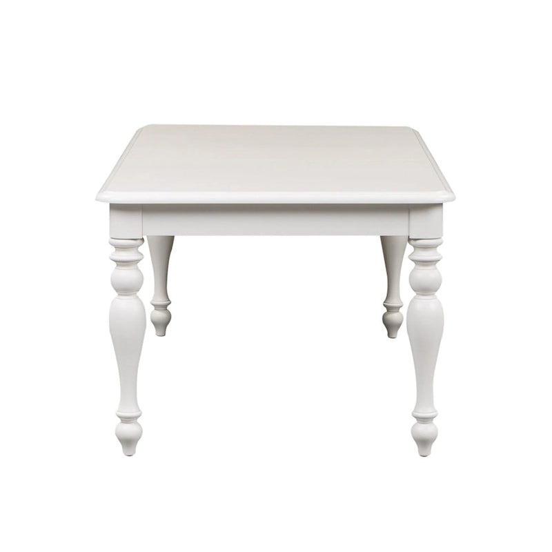 Tavolo rettangolare con gambe Summer House bianco ostrica