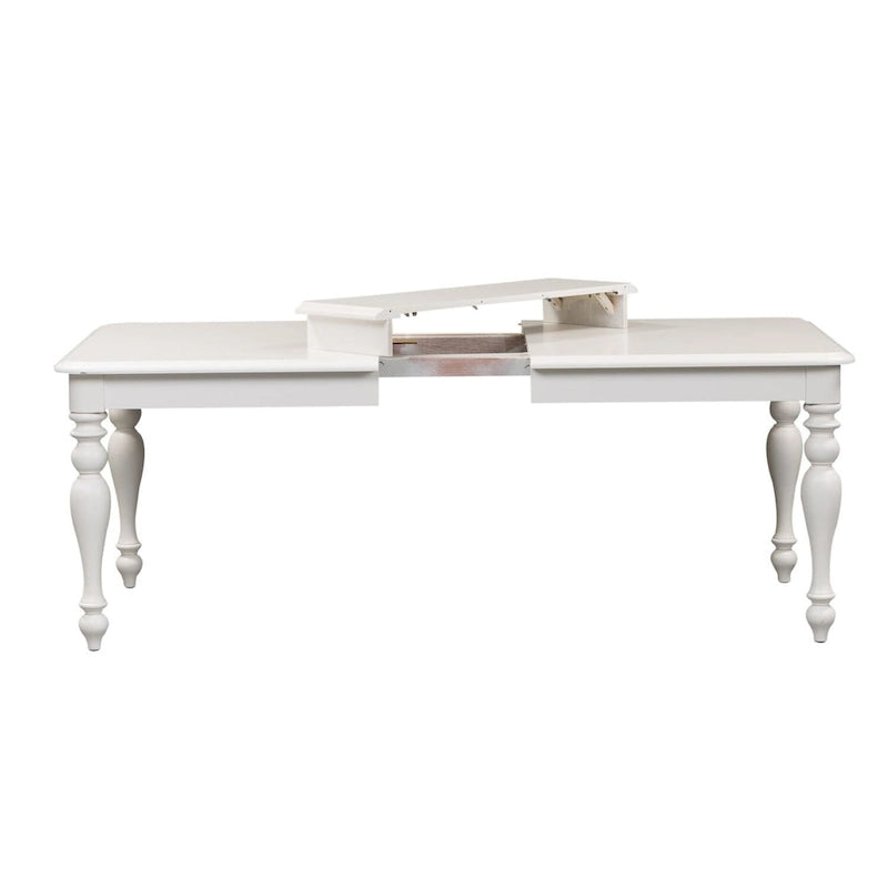 Tavolo rettangolare con gambe Summer House bianco ostrica