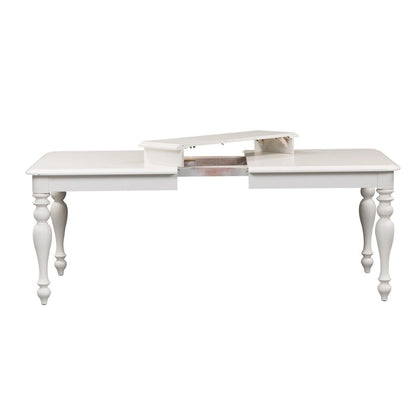 Tavolo rettangolare con gambe Summer House bianco ostrica