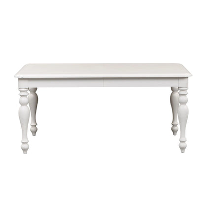 Tavolo rettangolare con gambe Summer House bianco ostrica