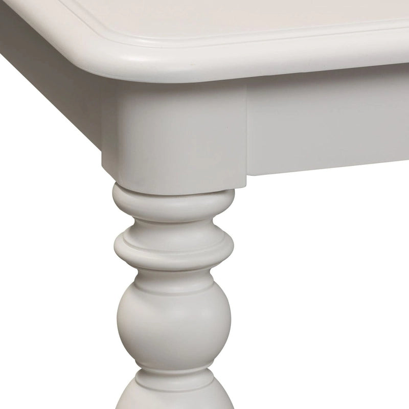 Tavolo rettangolare con gambe Summer House bianco ostrica