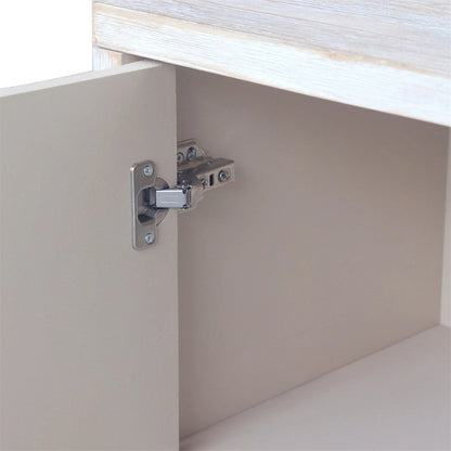 Credenza a 4 ante in legno stile rustico