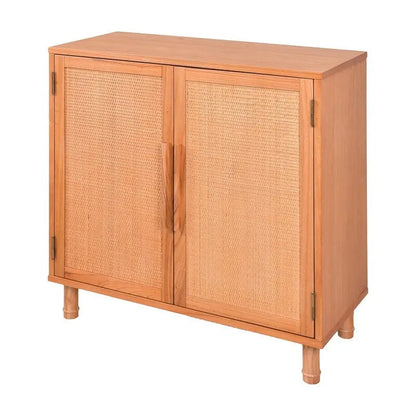 Hopper Studio Delancey Mobiletto a 2 ante in legno biondo chiaro