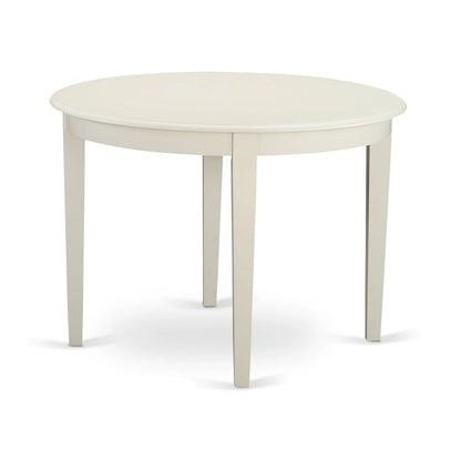 Set tavolo da pranzo - un tavolo da cucina e sedie Parson in lino blu cielo, bianco lino (opzioni di pezzi)